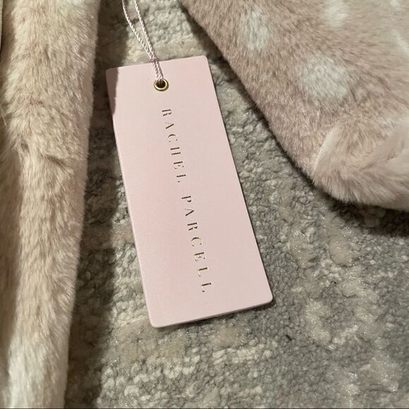 NWT Rachel Parcell Jackets & Coats Print Faux Fur Jacket - Picture 10 of 12